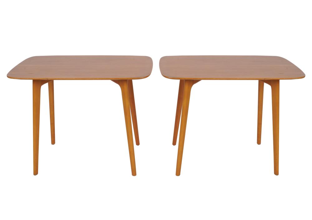 PAIR OF MODERNIST END TABLESunsigned  3310ef