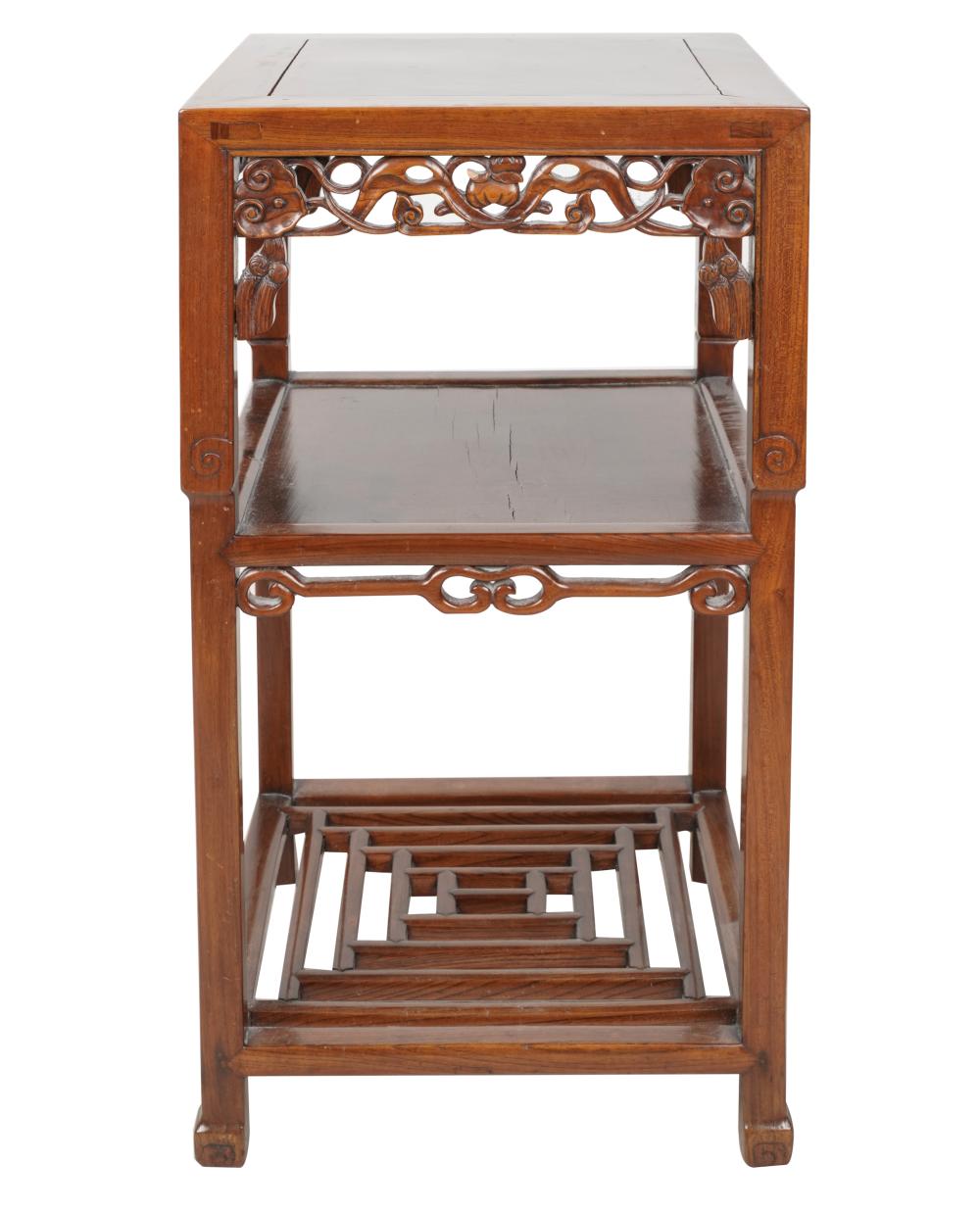 CHINESE HARDWOOD TIERED TABLECondition: