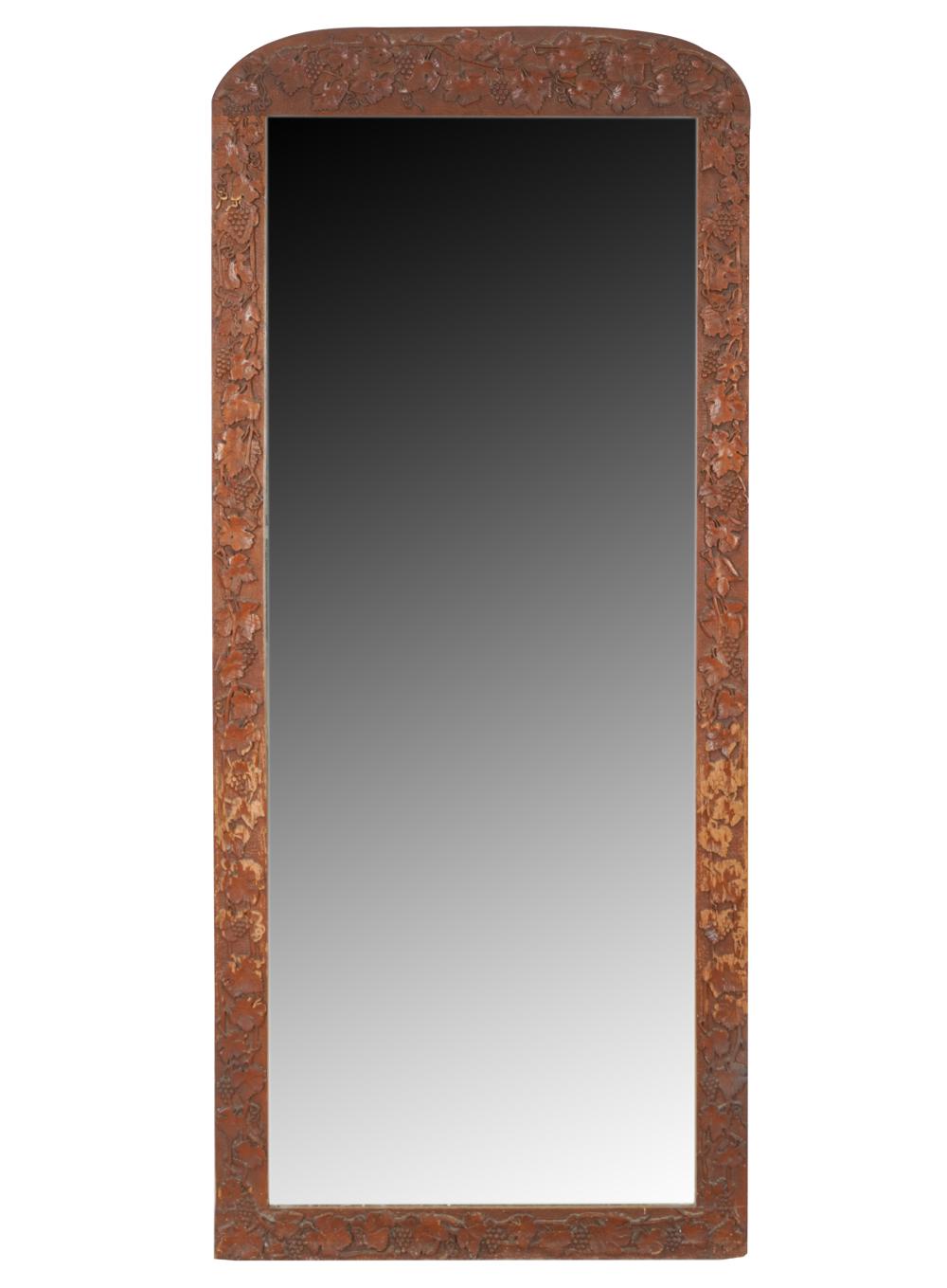 CARVED WOOD WALL MIRRORthe flat 33118e