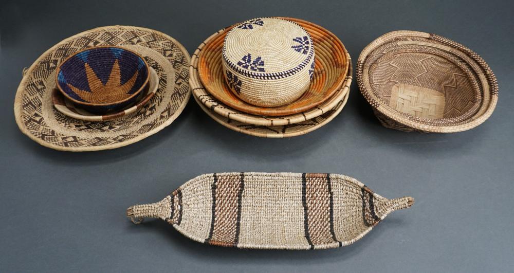 COLLECTION OF WOVEN BASKETSCollection