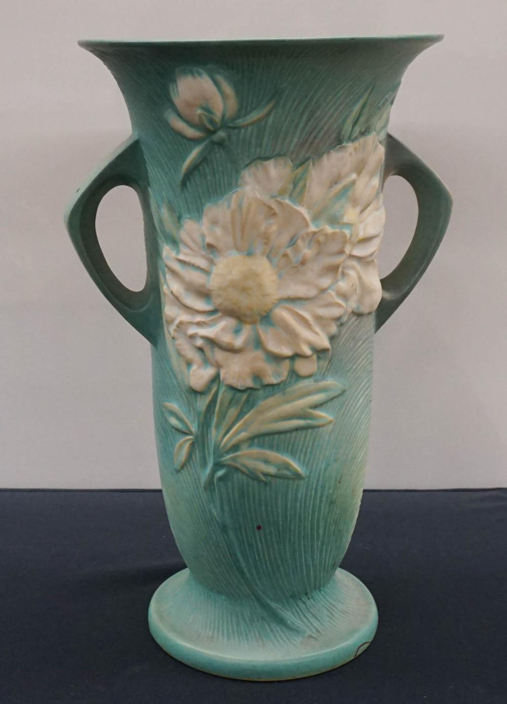 ROSEVILLE FLORAL DECORATED POTTERY 331229