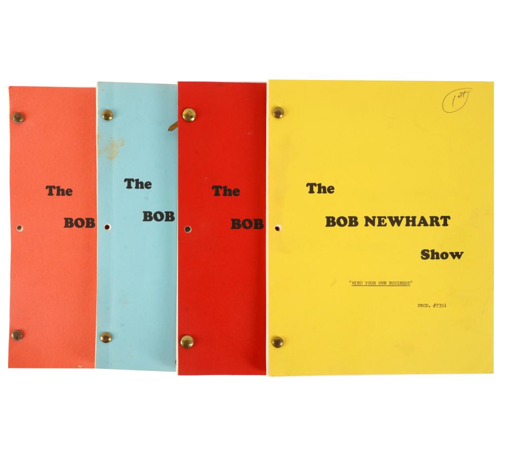 FOUR BOB NEWHART SHOW SCRIPTS1973;