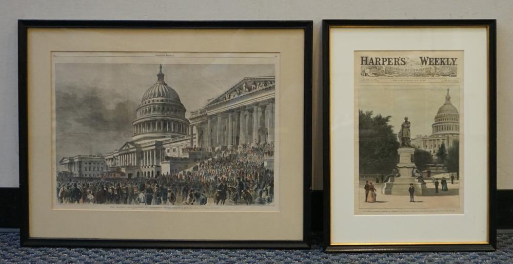 HARPER'S WEEKLY, THE GARFIELD MONUMENT