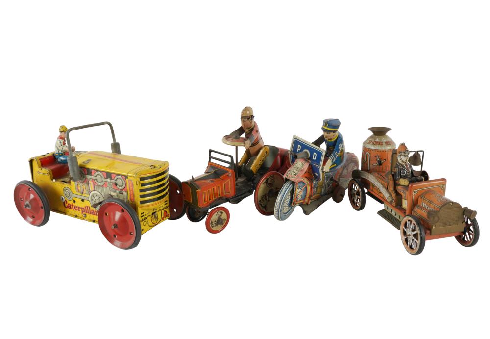 4 MARX WIND UP TOYScirca 1930s;