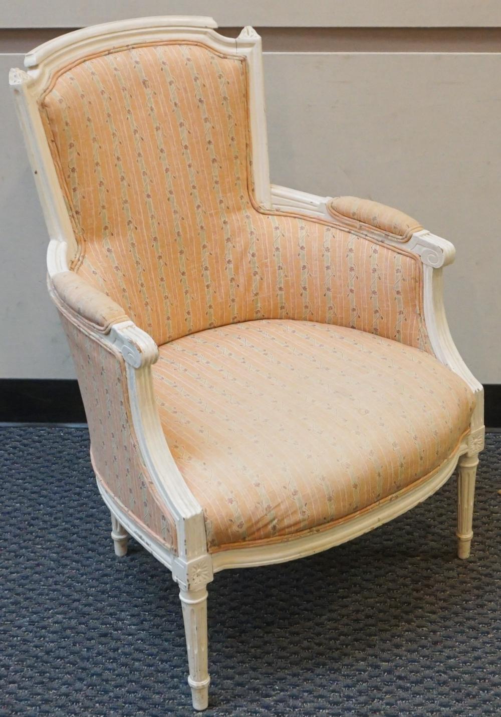 LOUIS XVI STYLE WHITE PAINTED FRUITWOOD 331366