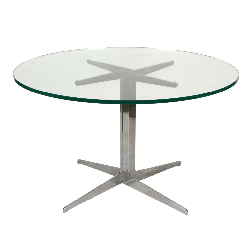 MODERNIST DINING TABLEchromed steel