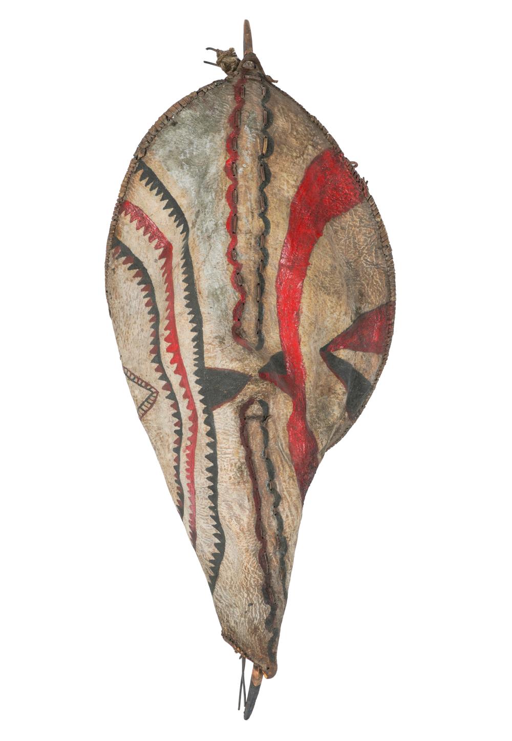 NEW GUINEA PAINTED WOOD SHIELDEx 3314a3