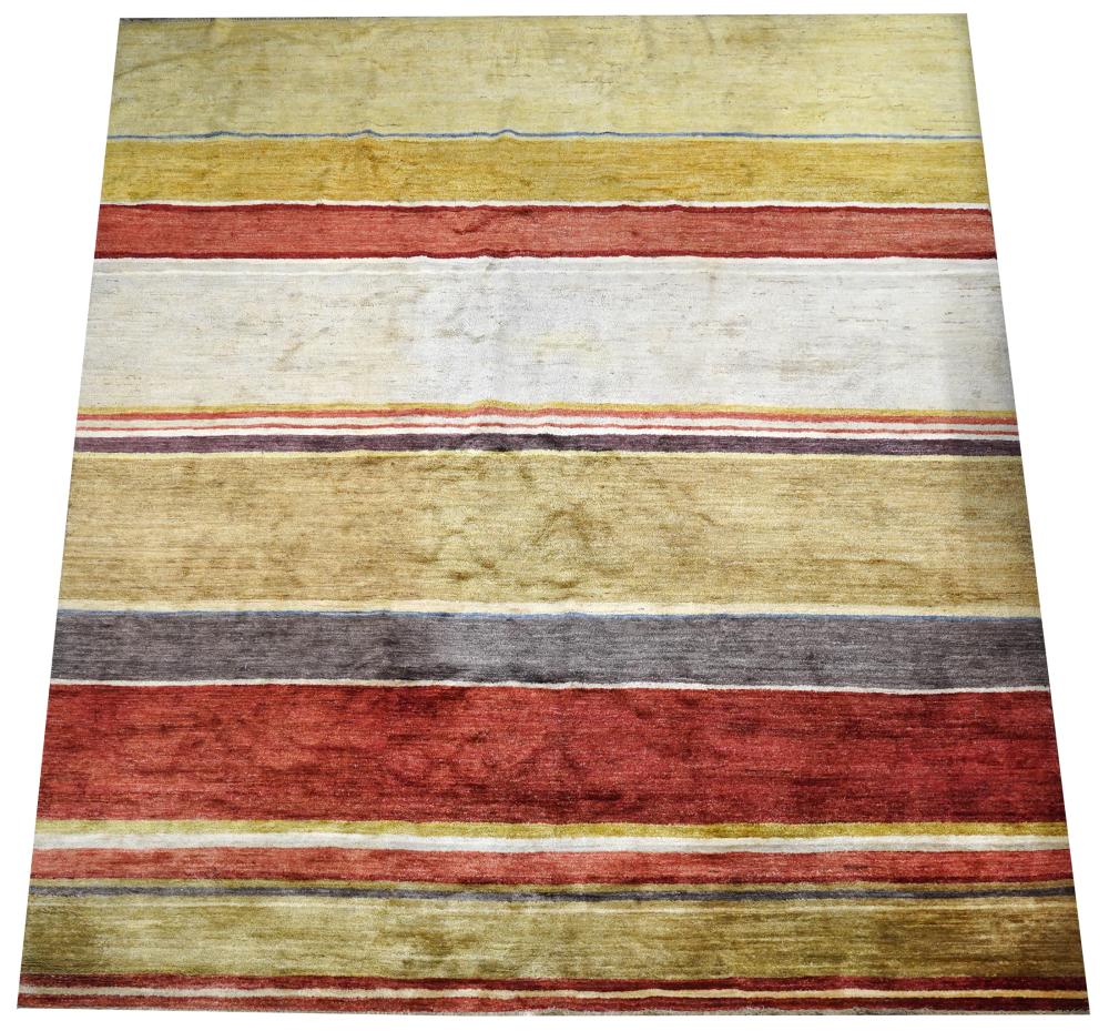 CONTEMPORARY STRIPED AREA RUGfiber 33149b