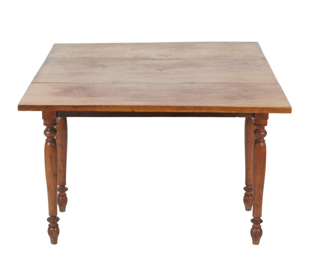 FRUITWOOD DROPLEAF TABLE19th century;