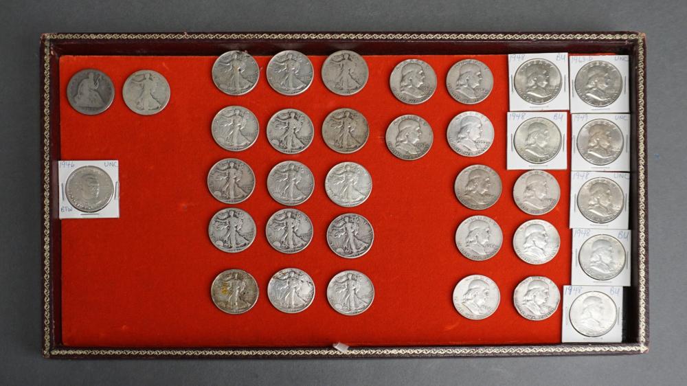 COLLECTION OF U S SILVER HALF DOLLARSCollection 3314e2