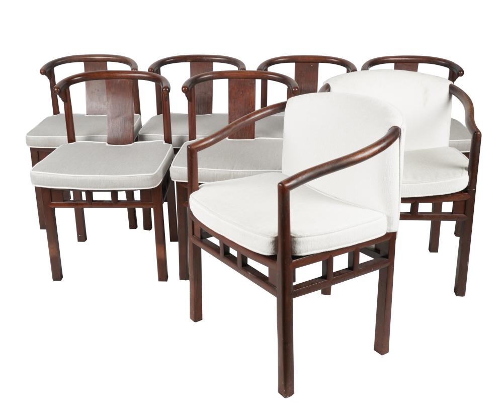 EIGHT CHINESE STYLE DINING CHAIRSunsigned  33154d