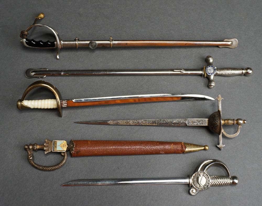 COLLECTION OF SWORD-FORM LETTER