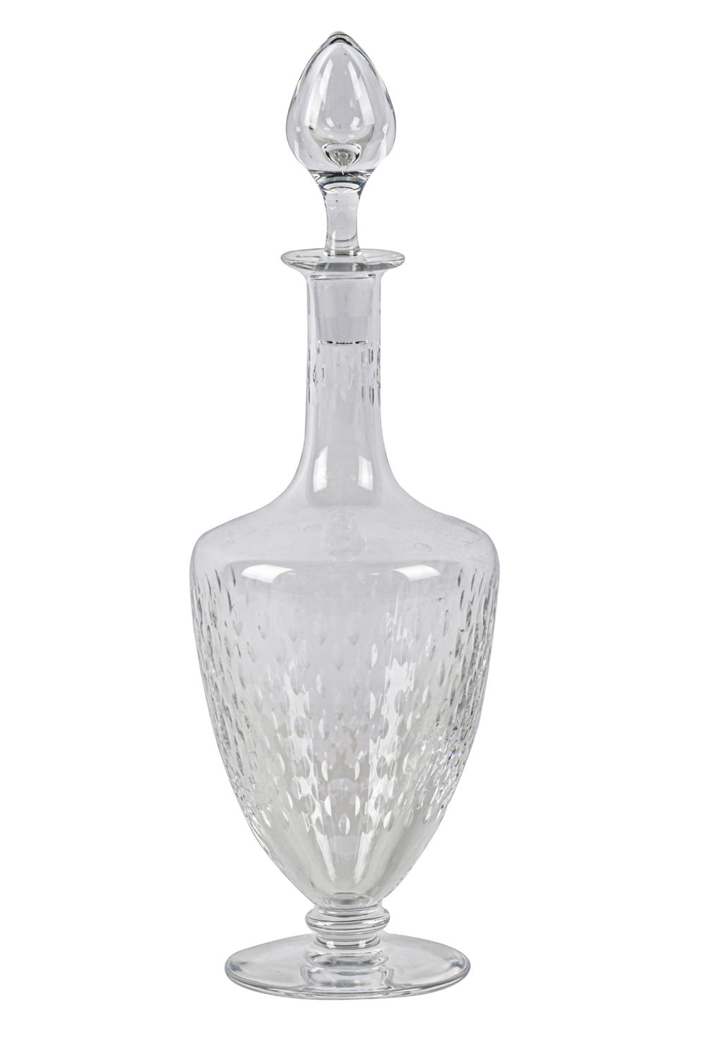 BACCARAT CRYSTAL DECANTERsigned;