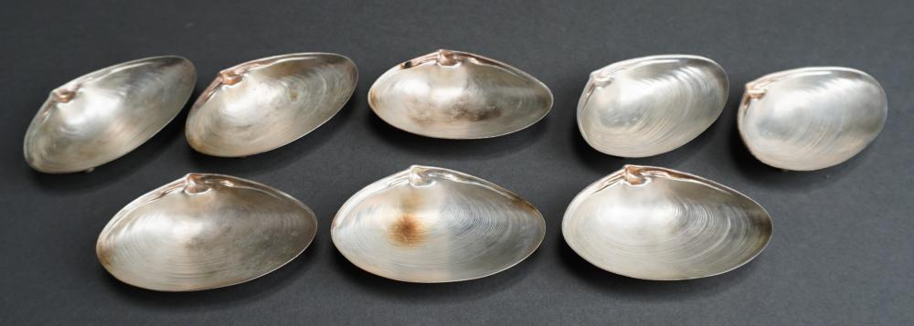 EIGHT WALLACE STERLING SILVER SHELL-FORM