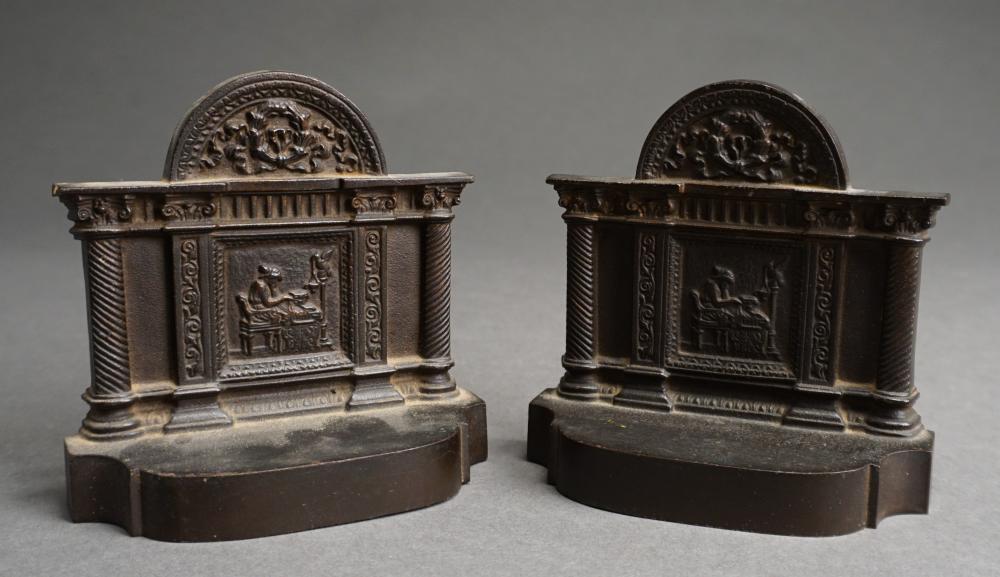 PAIR NEOCLASSICAL BOOKENDS H: 5