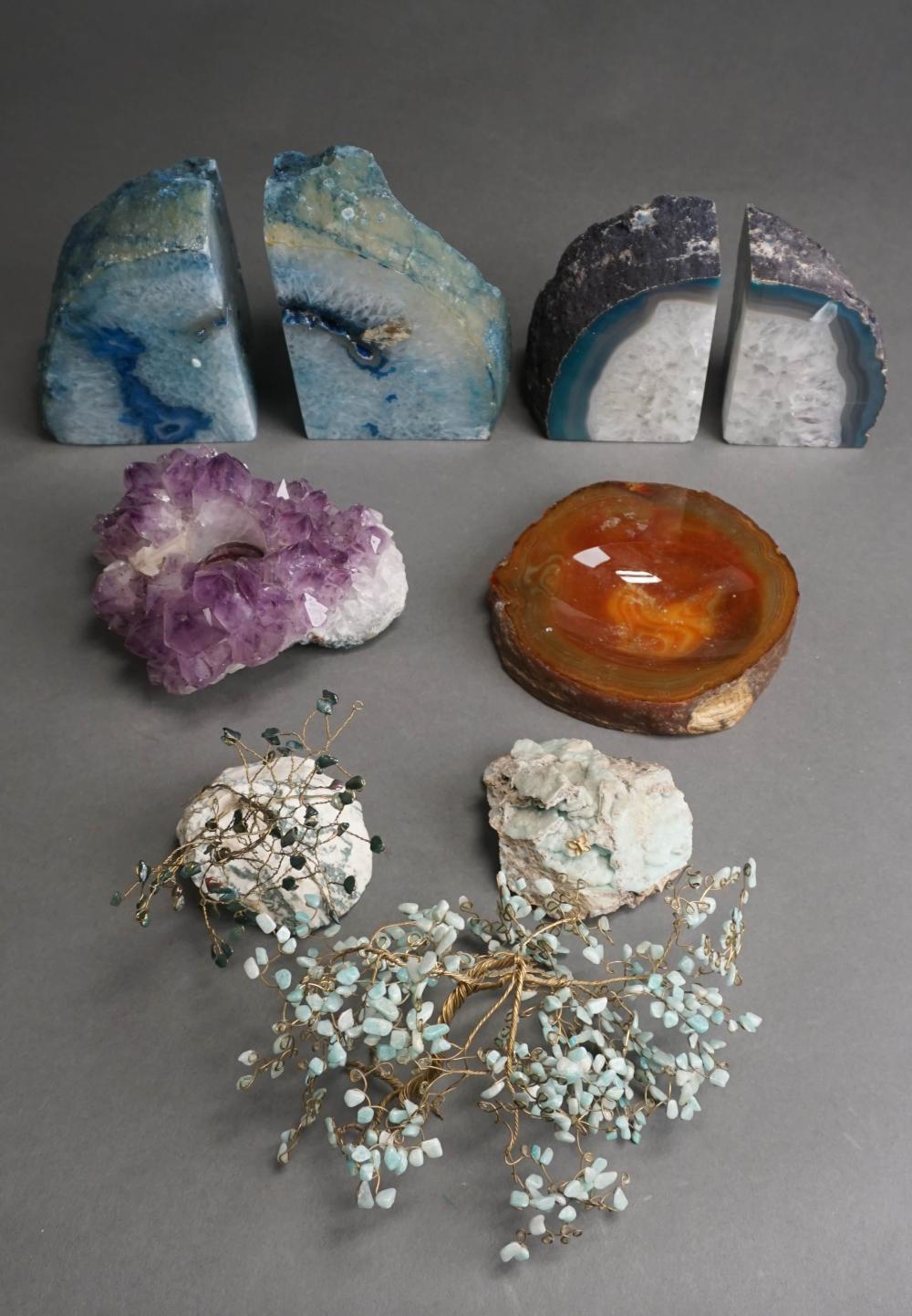 COLLECTION OF GEODES AND OTHER