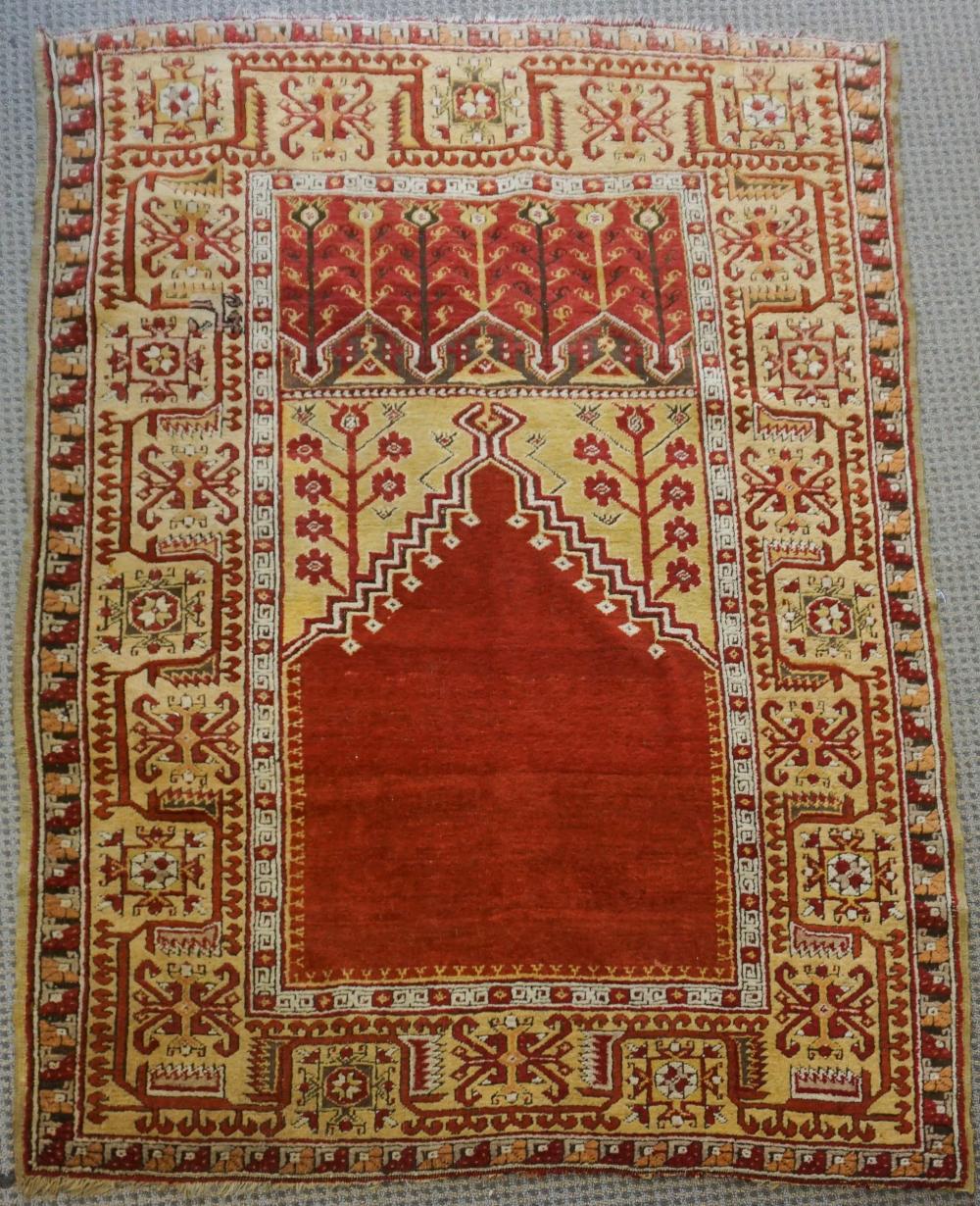 ANATOLIAN PRAYER RUG 7 FT X 4 3316a9