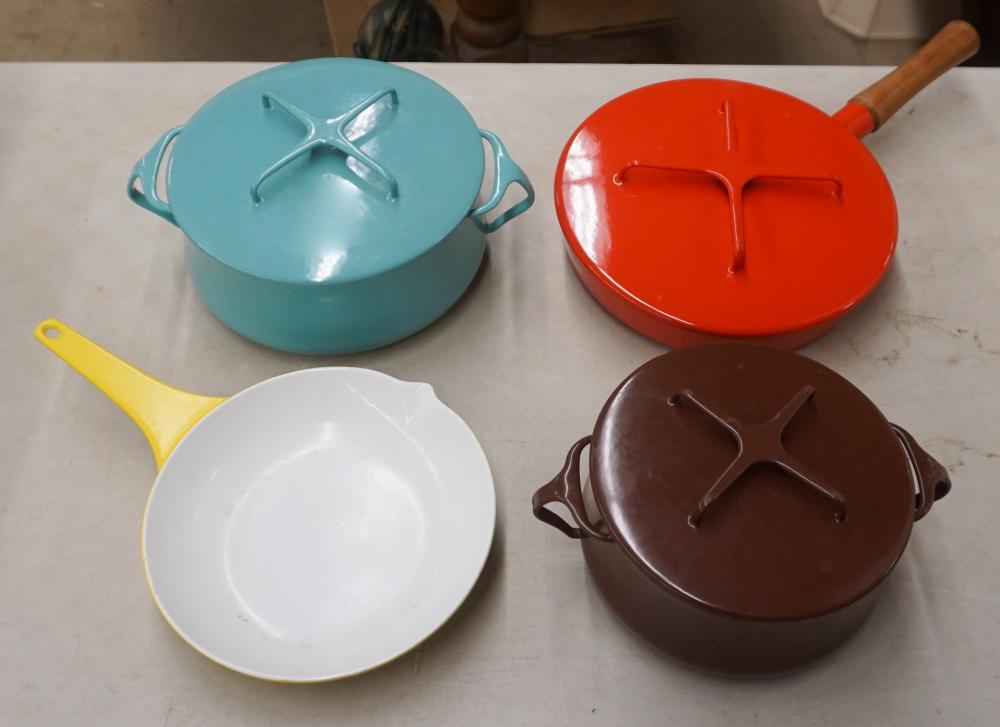 COLLECTION OF DANISH ENAMEL COOKWARECollection