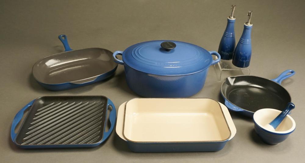 COLLECTION OF LE CREUSET ENAMEL COOKWARECollection