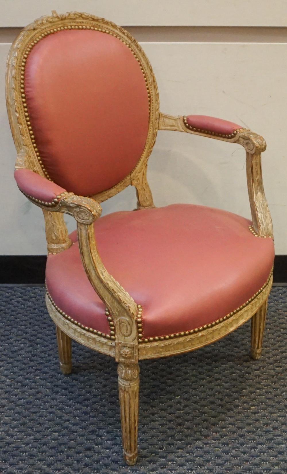 PAIR OF LOUIS XVI STYLE CREAM PAINTED 331769