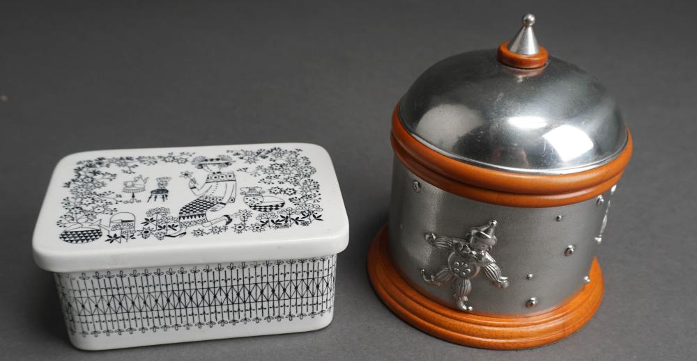 ROYAL SELANGOR PEWTER BOX AND AN 3317b5