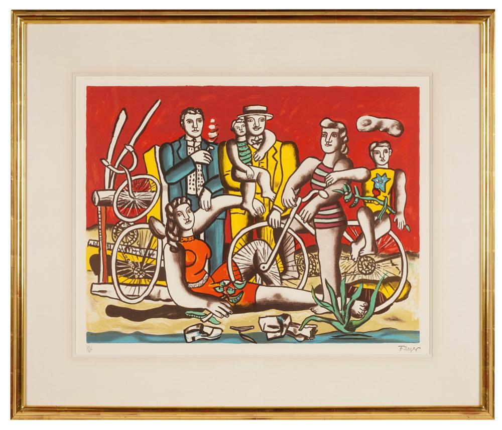 AFTER FERNAND LEGER: "LES LOISIRS