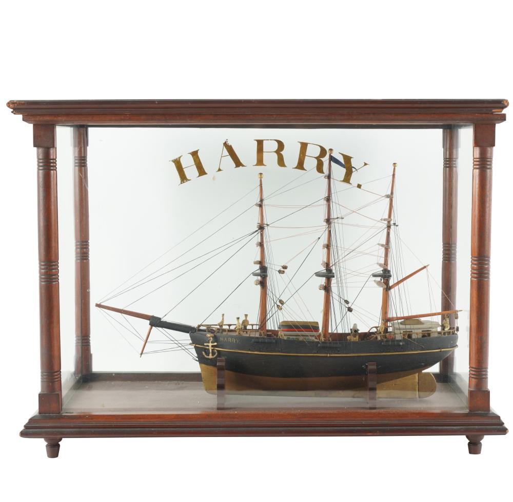 BRITISH SHIP MODEL "HARRY"painted