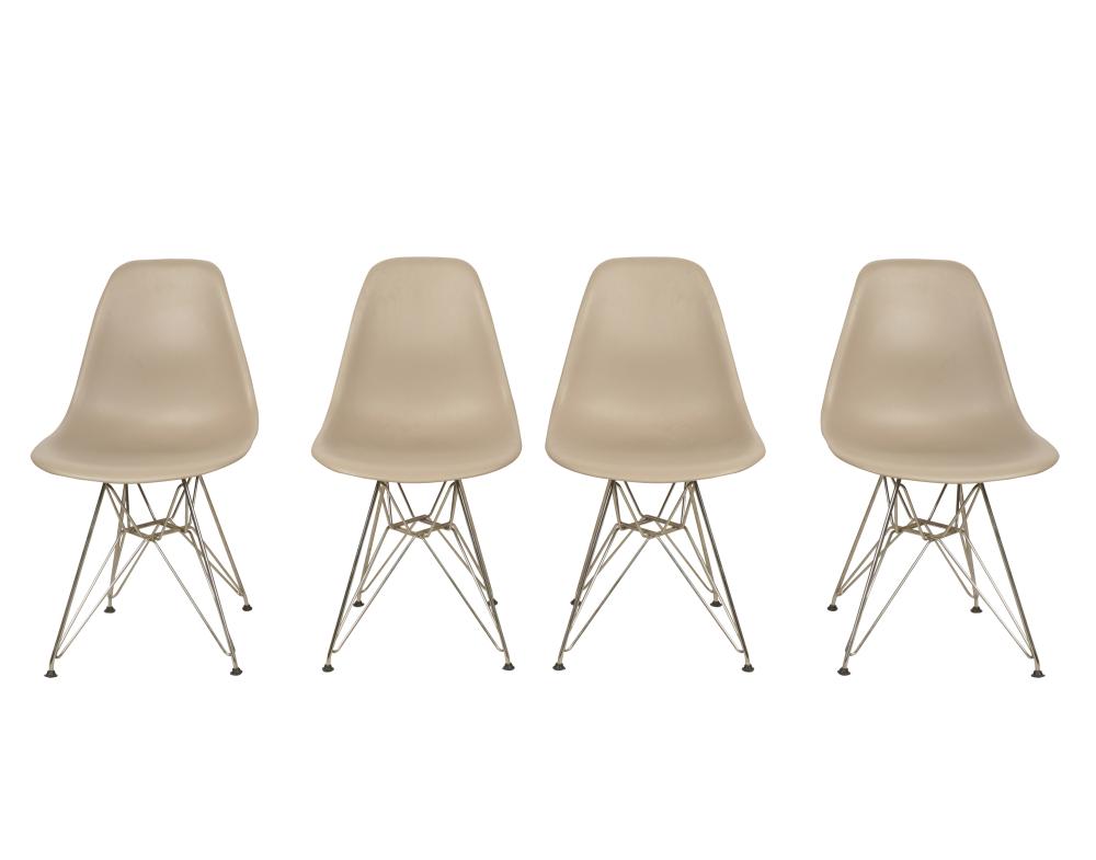 FOUR EAMES FOR HERMAN MILLER SIDE