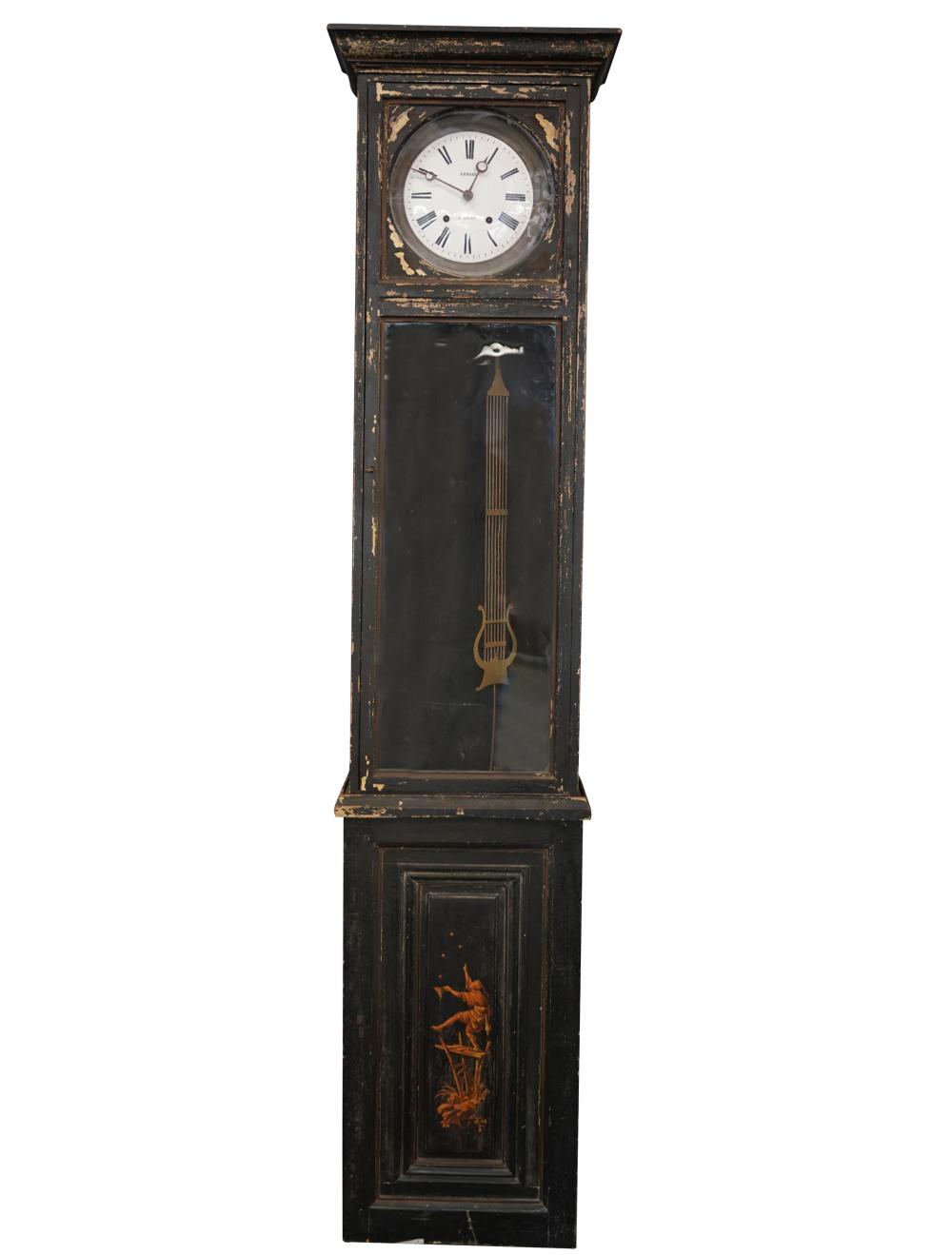 FRENCH CHINOISERIE TALL CASE CLOCKthe 331924