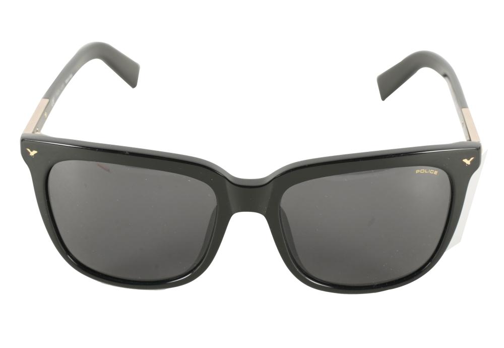 POLICE BLACK SUNGLASSESacetate frame;