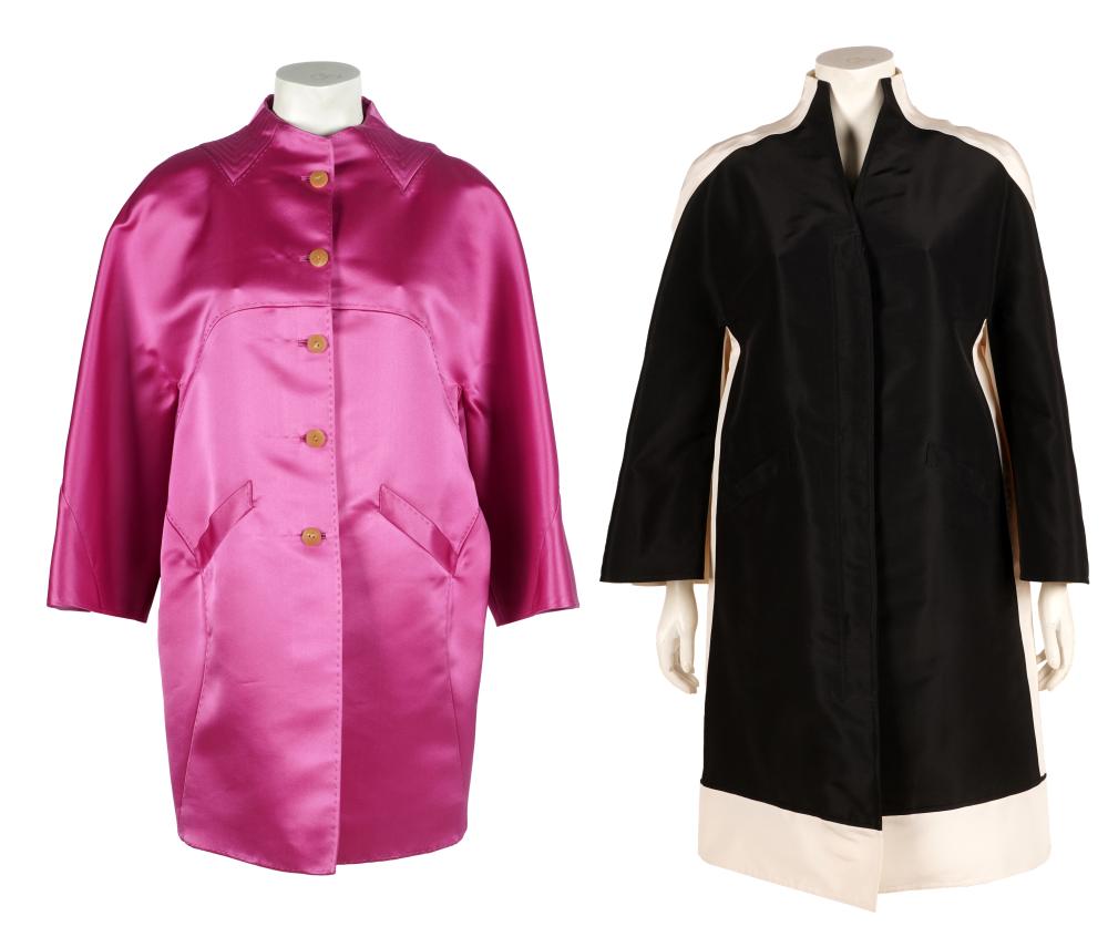 TWO CHADO RALPH RUCCI SILK JACKETSboth