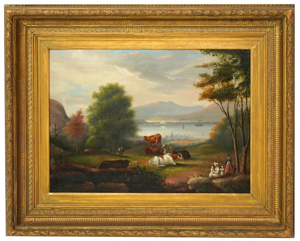 HUDSON RIVER SCHOOL LANDSCAPEoil 331aa3