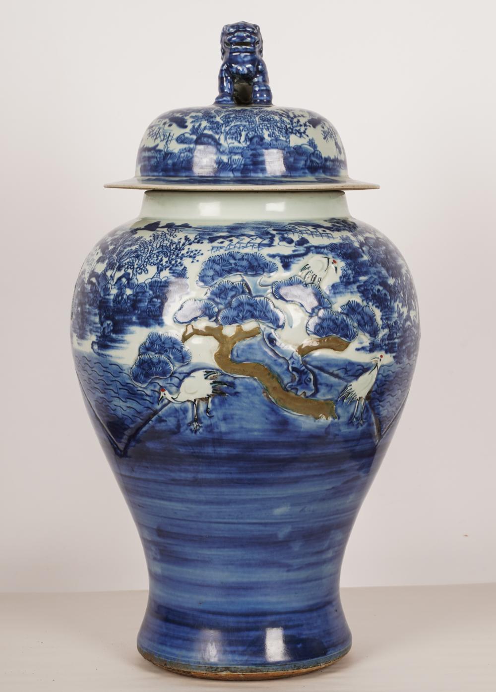 CHINESE BLUE & WHITE PORCELAIN