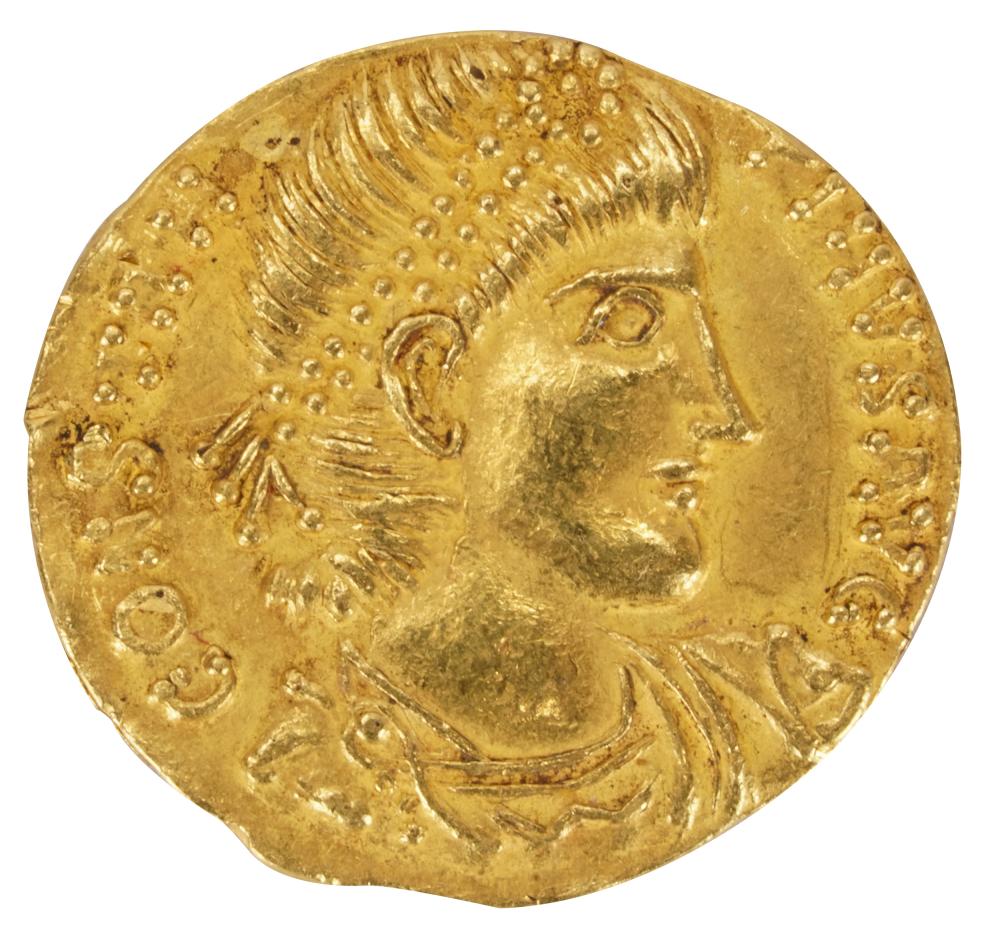 CONSTANTIUS II SOLIDUS GOLD COIN4.0