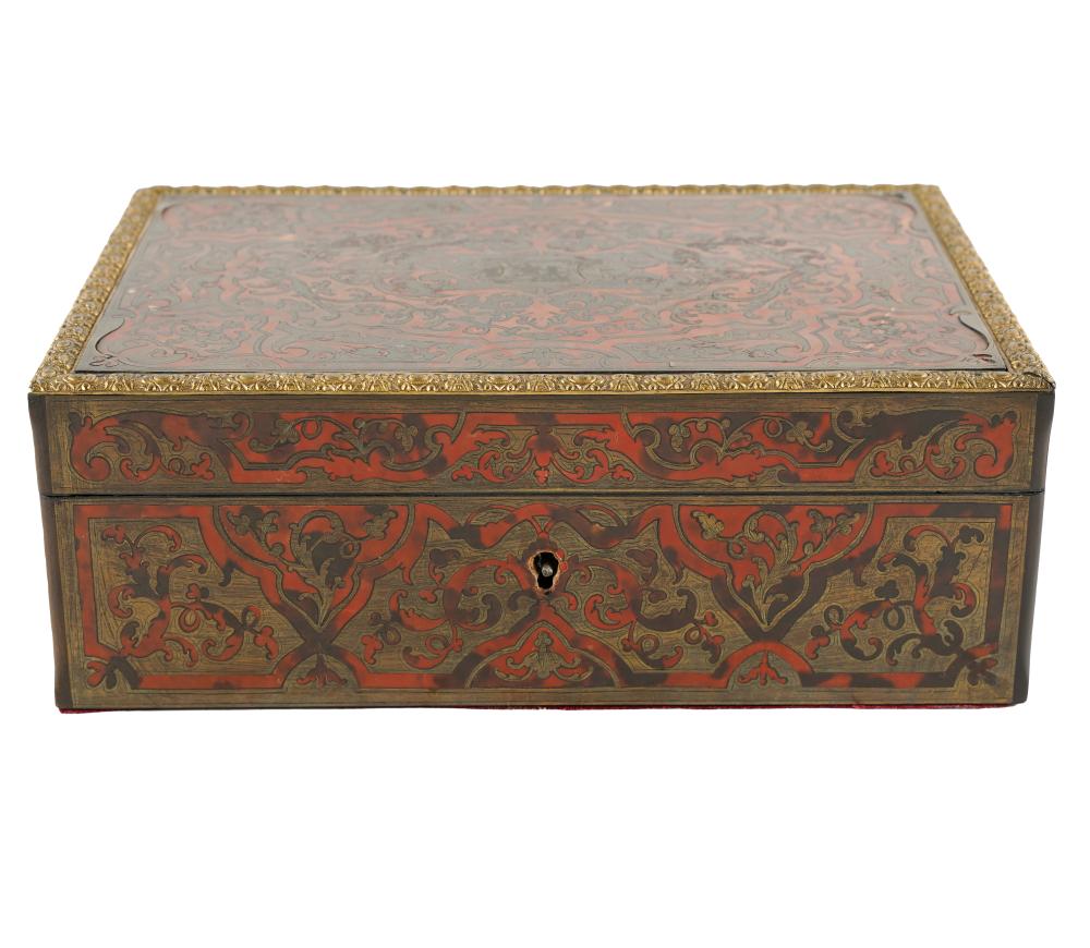 BOULLE MARQUETRY VANITY BOXthe 331b2f