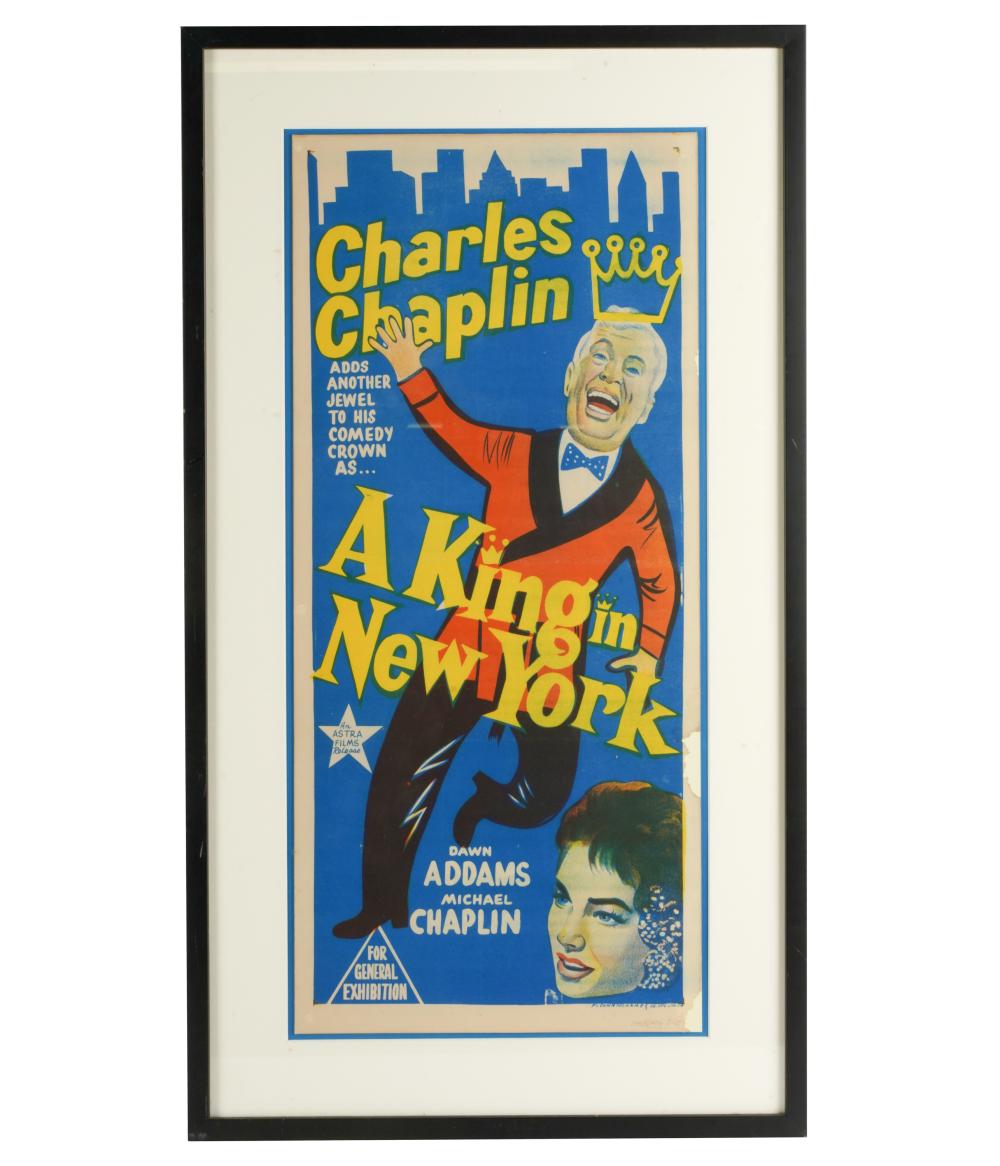 CHARLIE CHAPLIN POSTER KING IN 331b6a