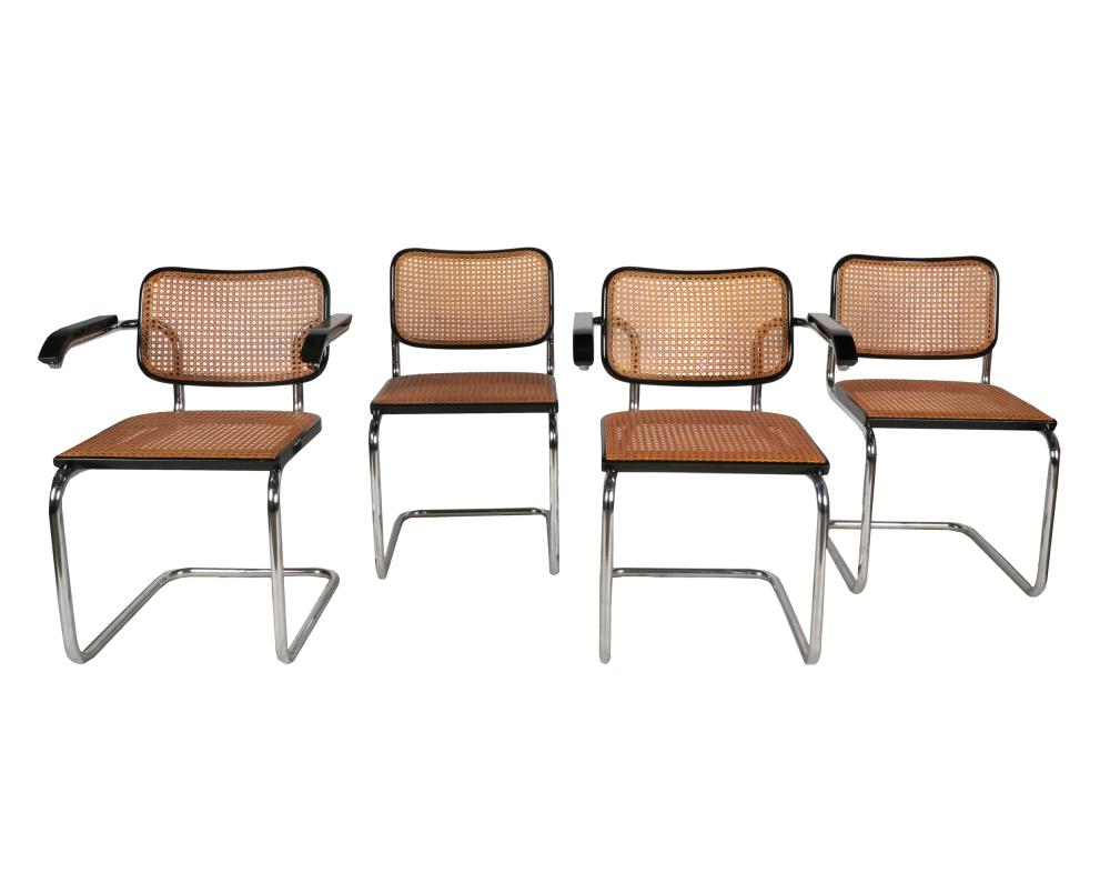FOUR MODERNIST DINING CHAIRSdesigned 331b98