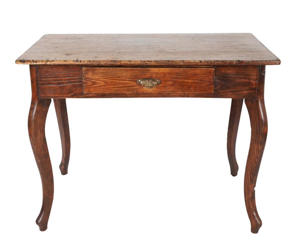 PROVINCIAL PINE WRITING TABLE19th