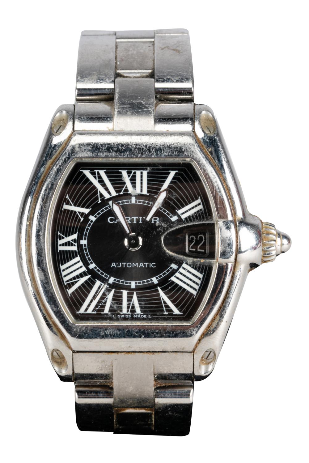 CARTIER ROADSTER STAINLESS STEEL 331cac