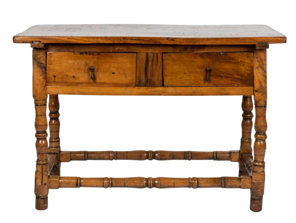 CONTINENTAL PROVINCIAL WALNUT TABLEwith