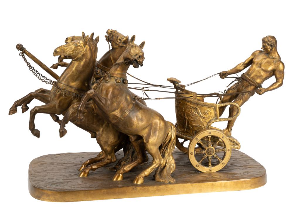ARTHUR STRASSER (1854 - 1927)chariot