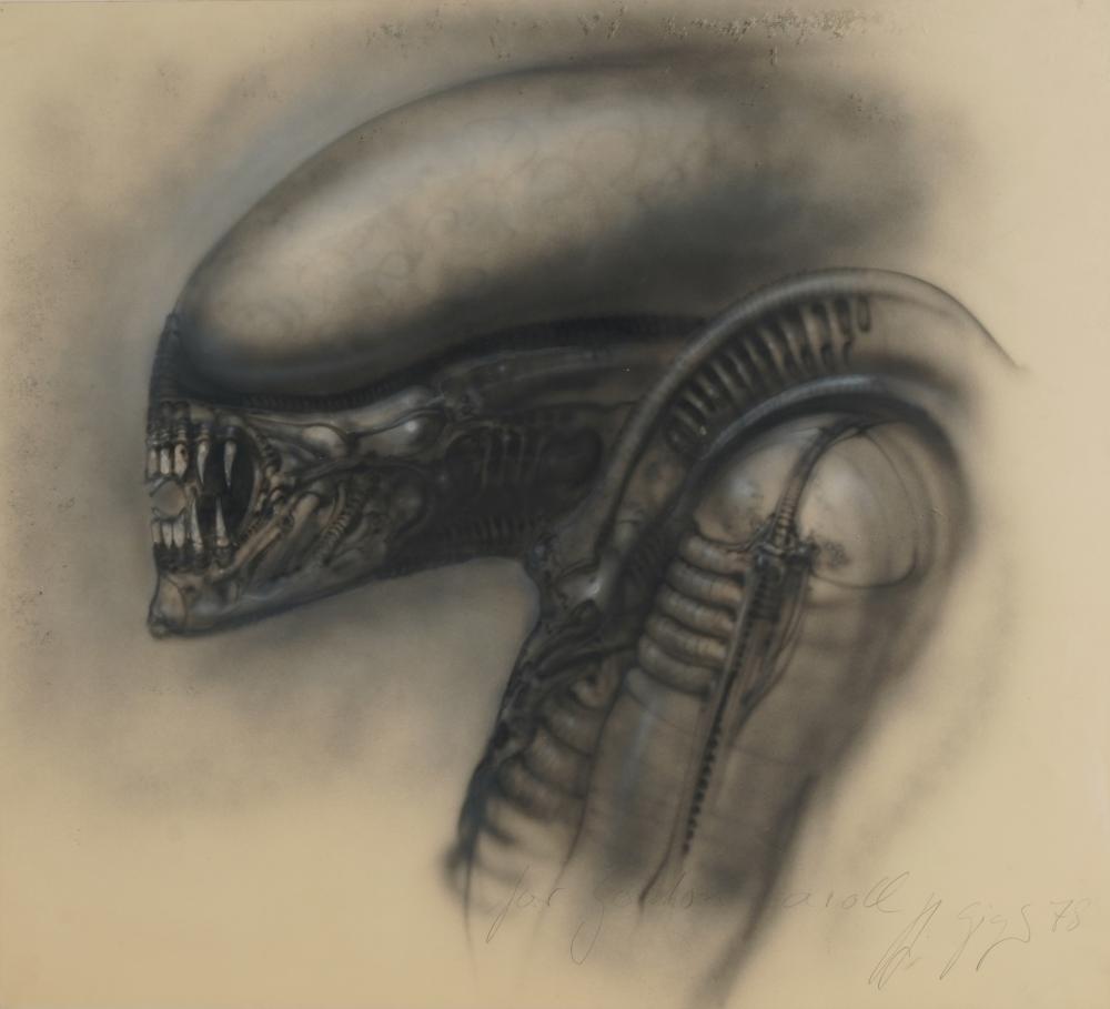 H.R. GIGER (1940 - 2014)alien;