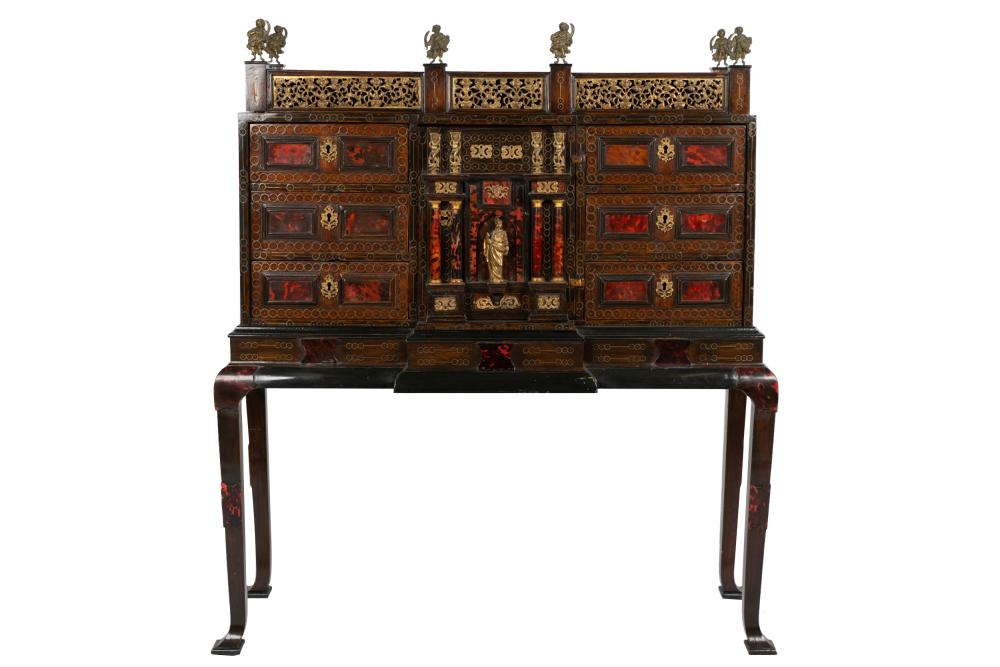 IBERIAN INLAID CABINET ON STANDwith 331d99