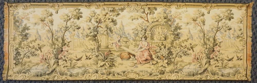 FRENCH MACHINE MADE TAPESTRY, 1