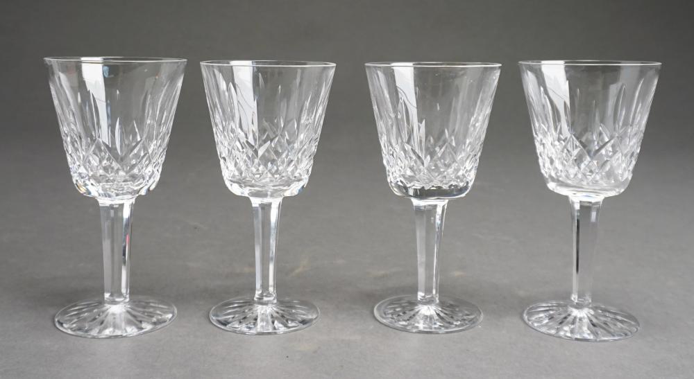 SET OF FOUR WATERFORD CRYSTAL LISMORE