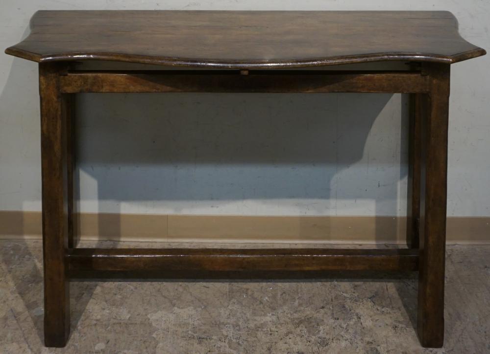 GEORGE III STYLE MAHOGANY CONSOLE