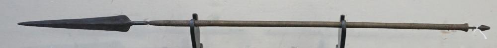 AFRICAN BRASS AND STEEL SPEAR, L: 49