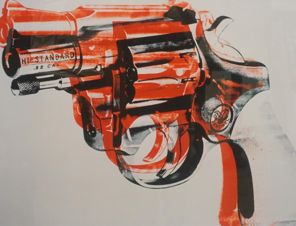 AFTER ANDY WARHOL WARHOL S GUN  32f7aa