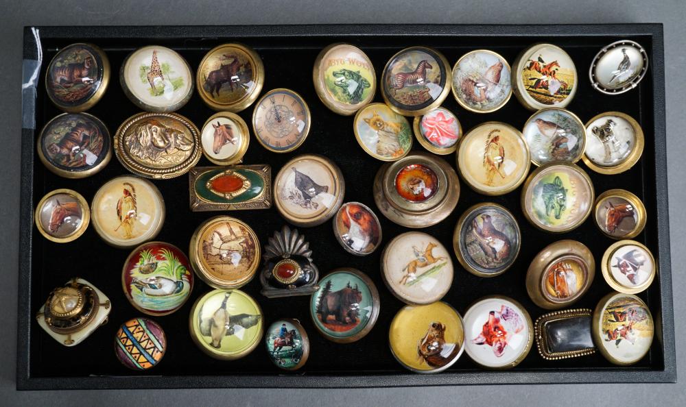 COLLECTION OF FORTY REVERSE INTAGLIO