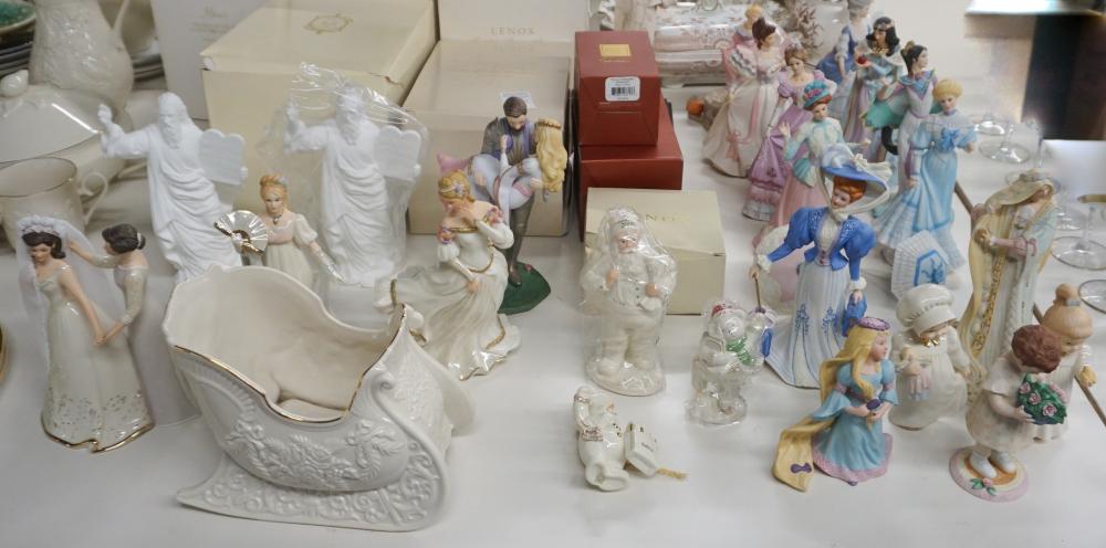 GROUP OF LENOX PORCELAIN FIGURINESGroup 32f89c